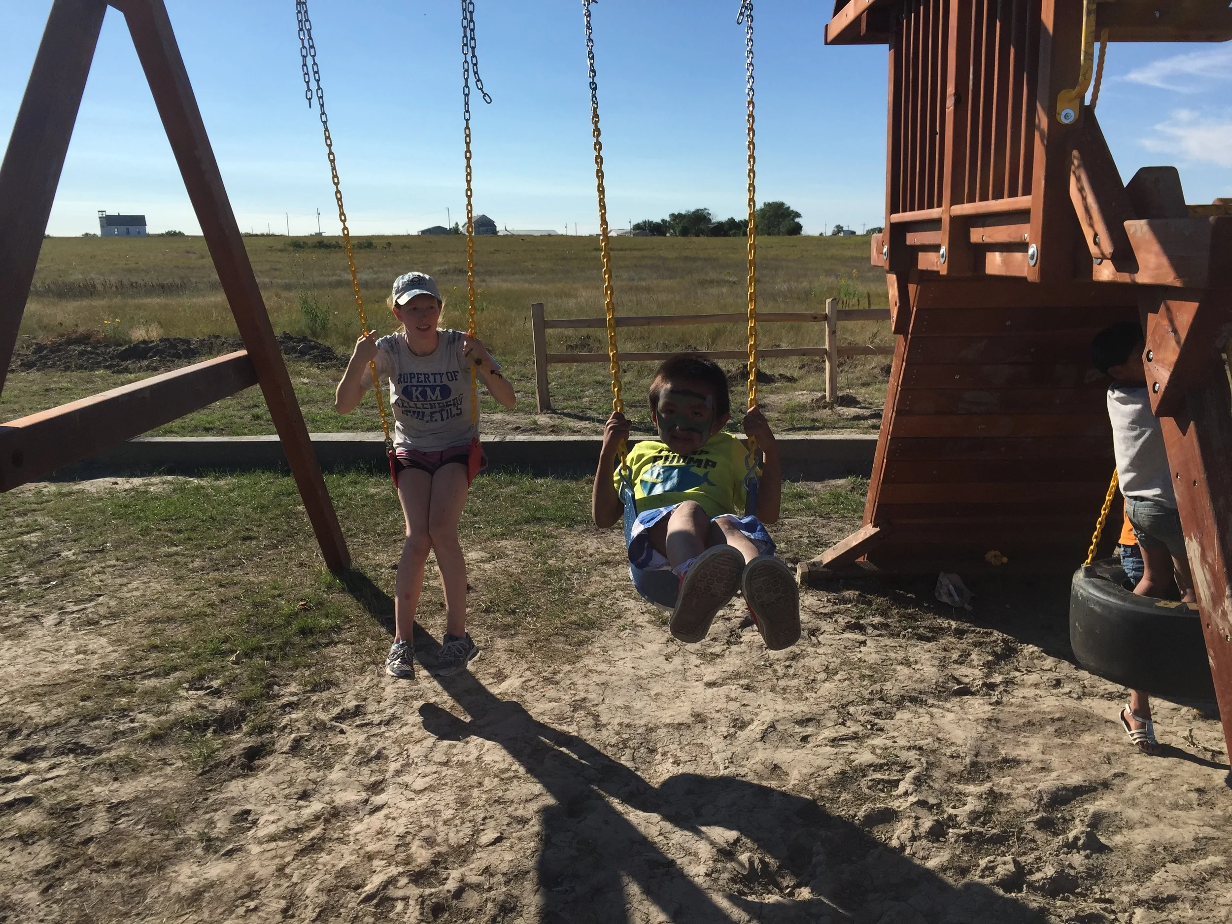 There's always time to swing! (Z. Gross, August 2015, La Plant)