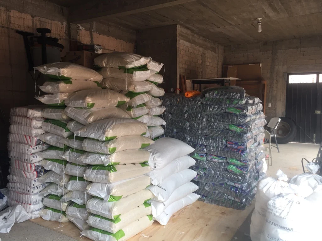 Preparations are in full swing for the November food distribution and medical clinic.