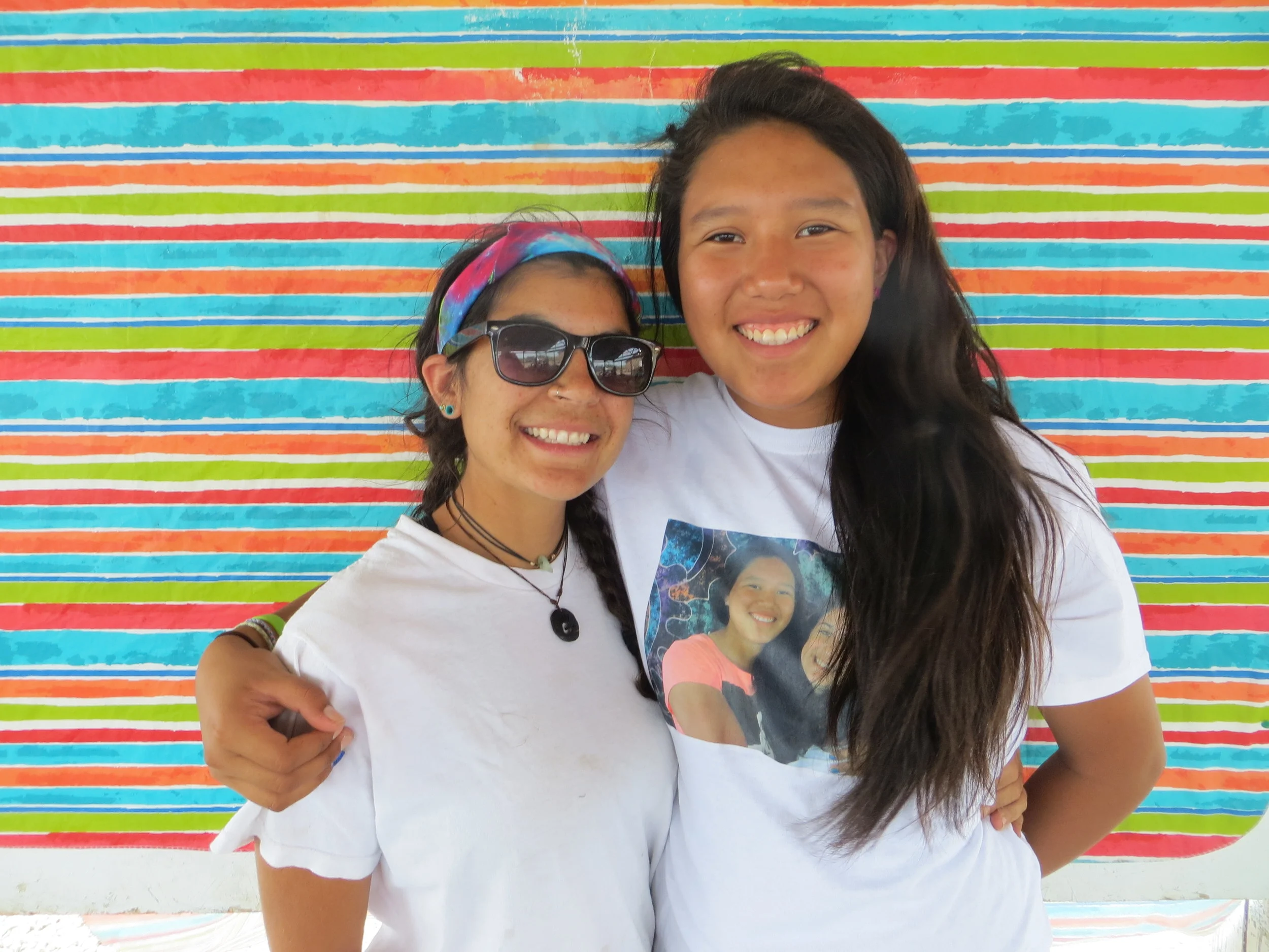 Erin, during her time as an intern on the Reservation in 2015. Her positive attitude, willingness to lend a hand wherever needed, and sense of humor are among her many qualities that make her a favorite in the La Plant community!