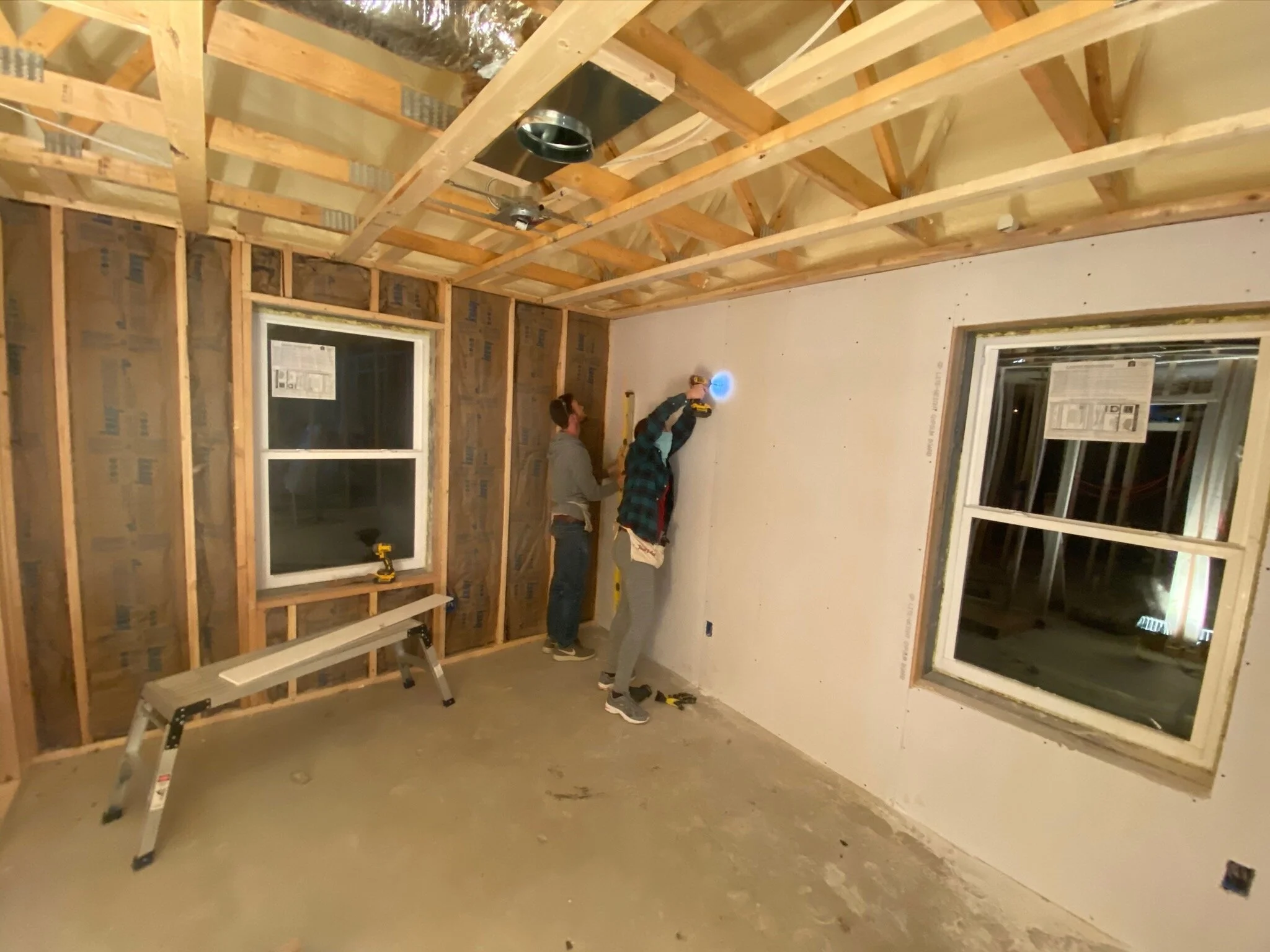 Drywall installation