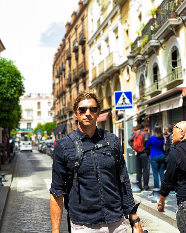 Exploring the streets of Seville...