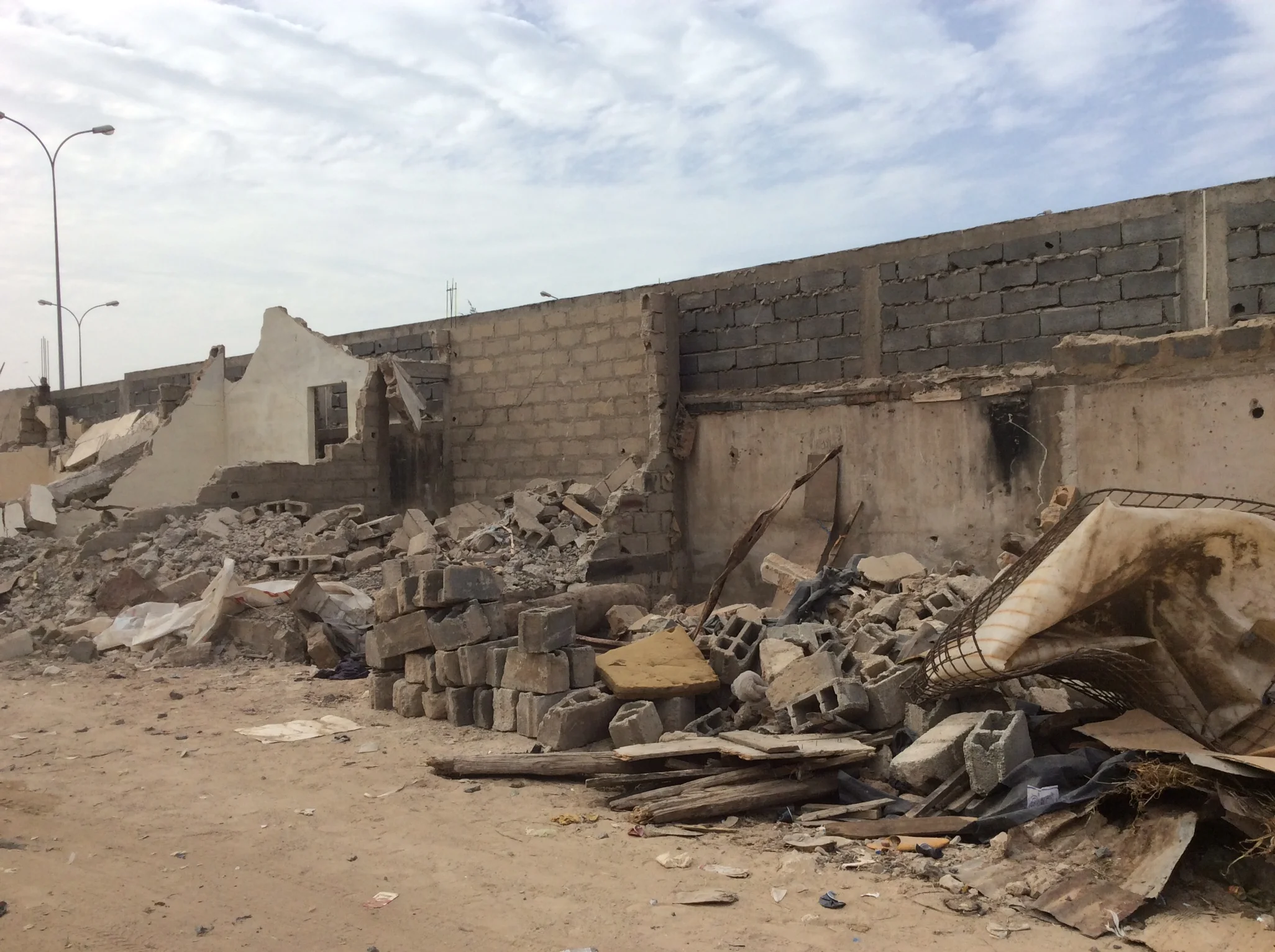 crumbled walls, conquering King