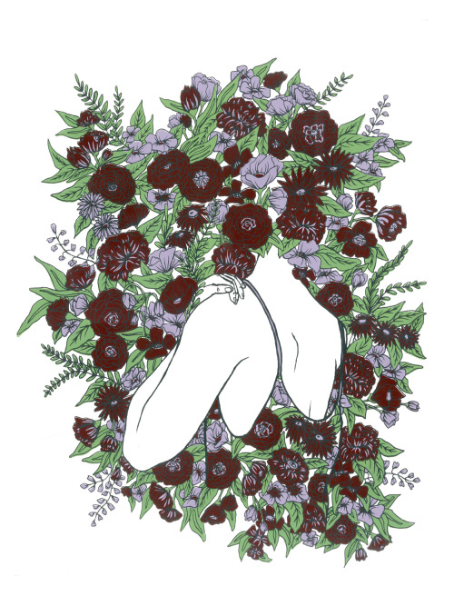 "F is for Feelings" by Andrea Jacobs ( http://andreajac.tumblr.com/post/108198392450/f-is-for-feelings-four-layer-screen-print-part)