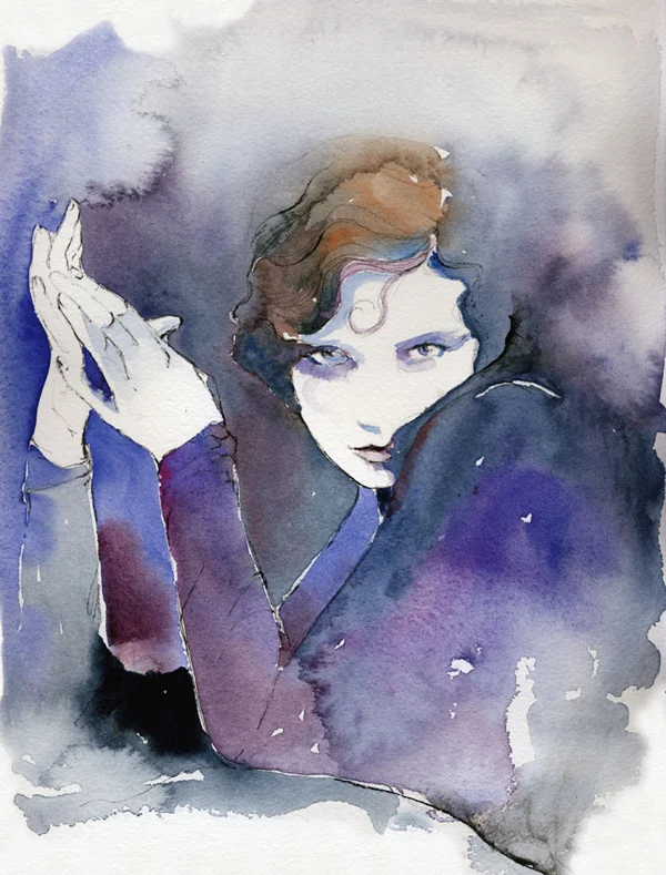 "Tilly Losch" by Cate Parr ( http://www.cateparr.com/work/tilly_losch )