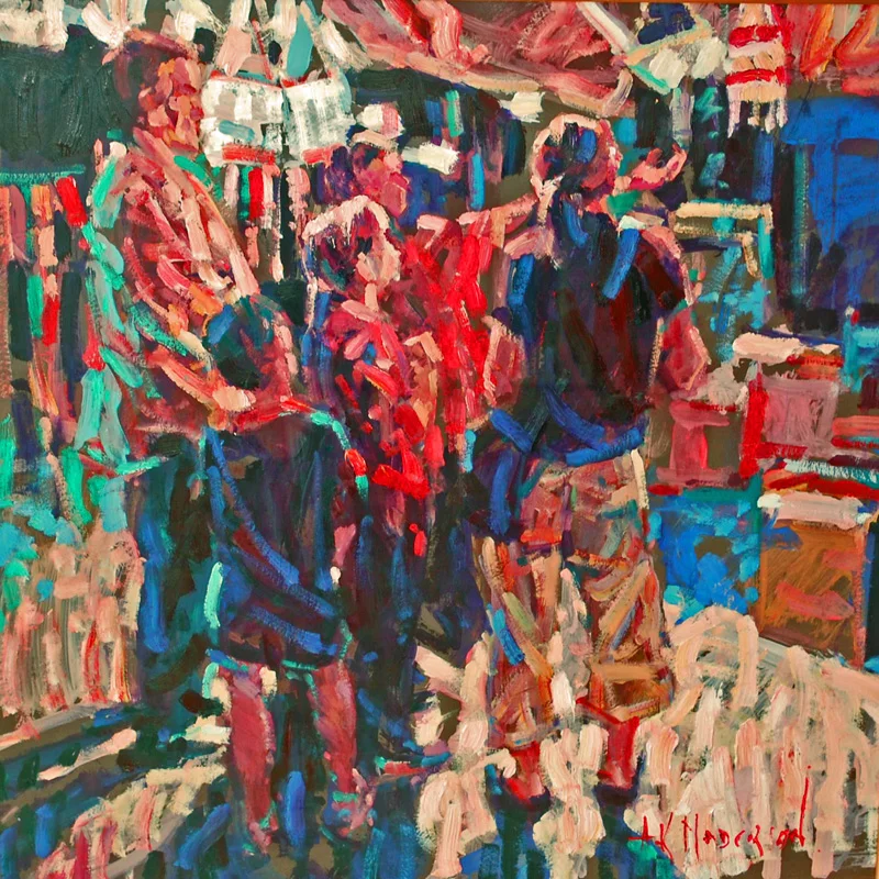 Arthur Maderson, La Vigan, Night Market, France