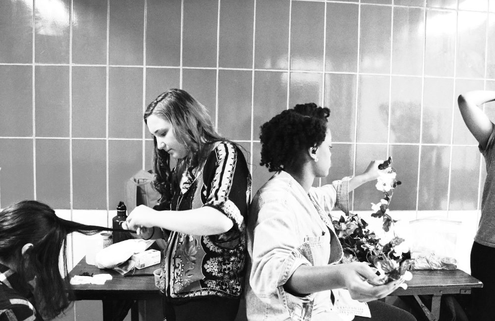 Backstage prep