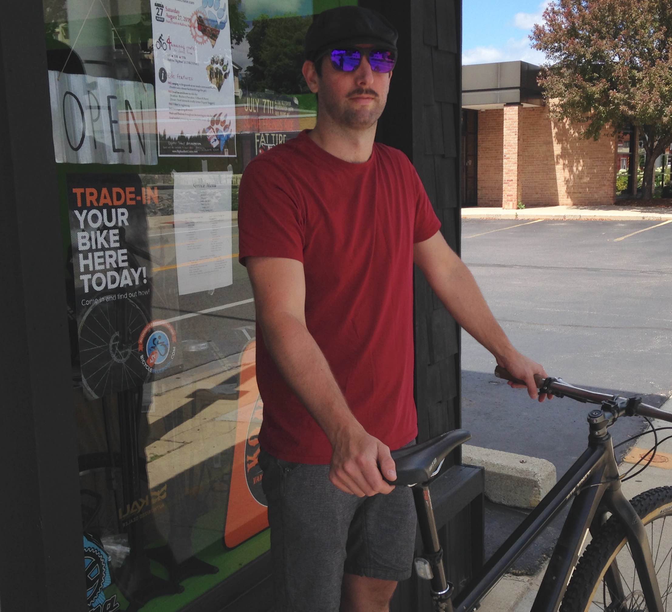 Aaron with his Kona Big Unit
