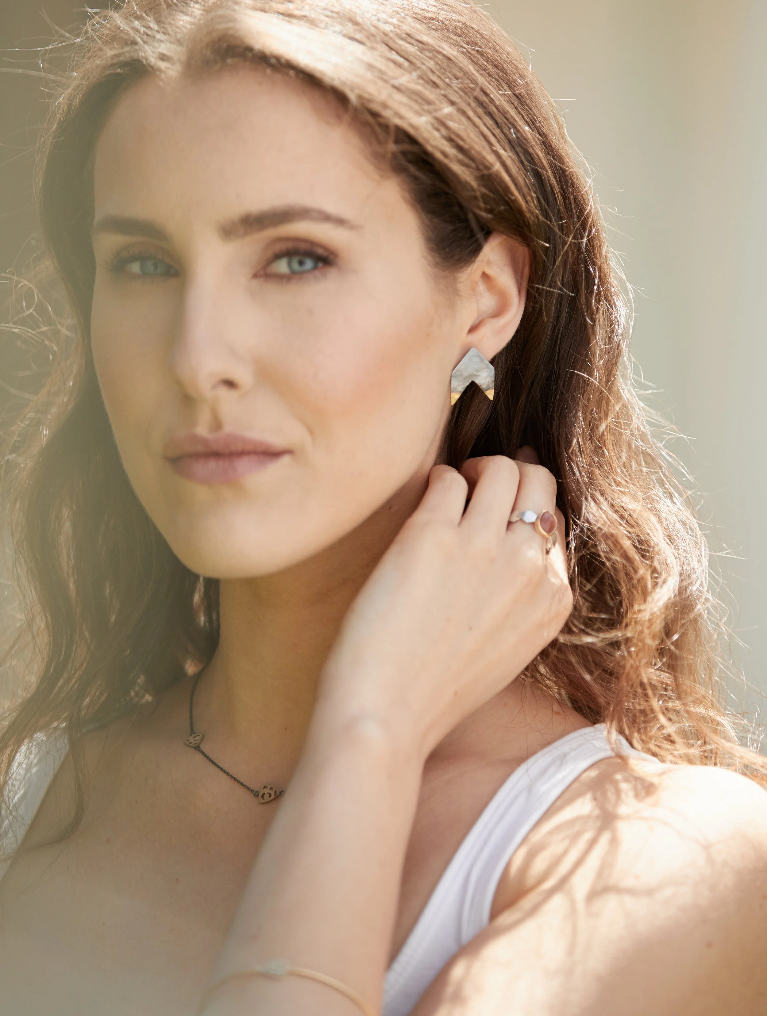 Erin DeLuca Jewelry Mare Arrow Studs