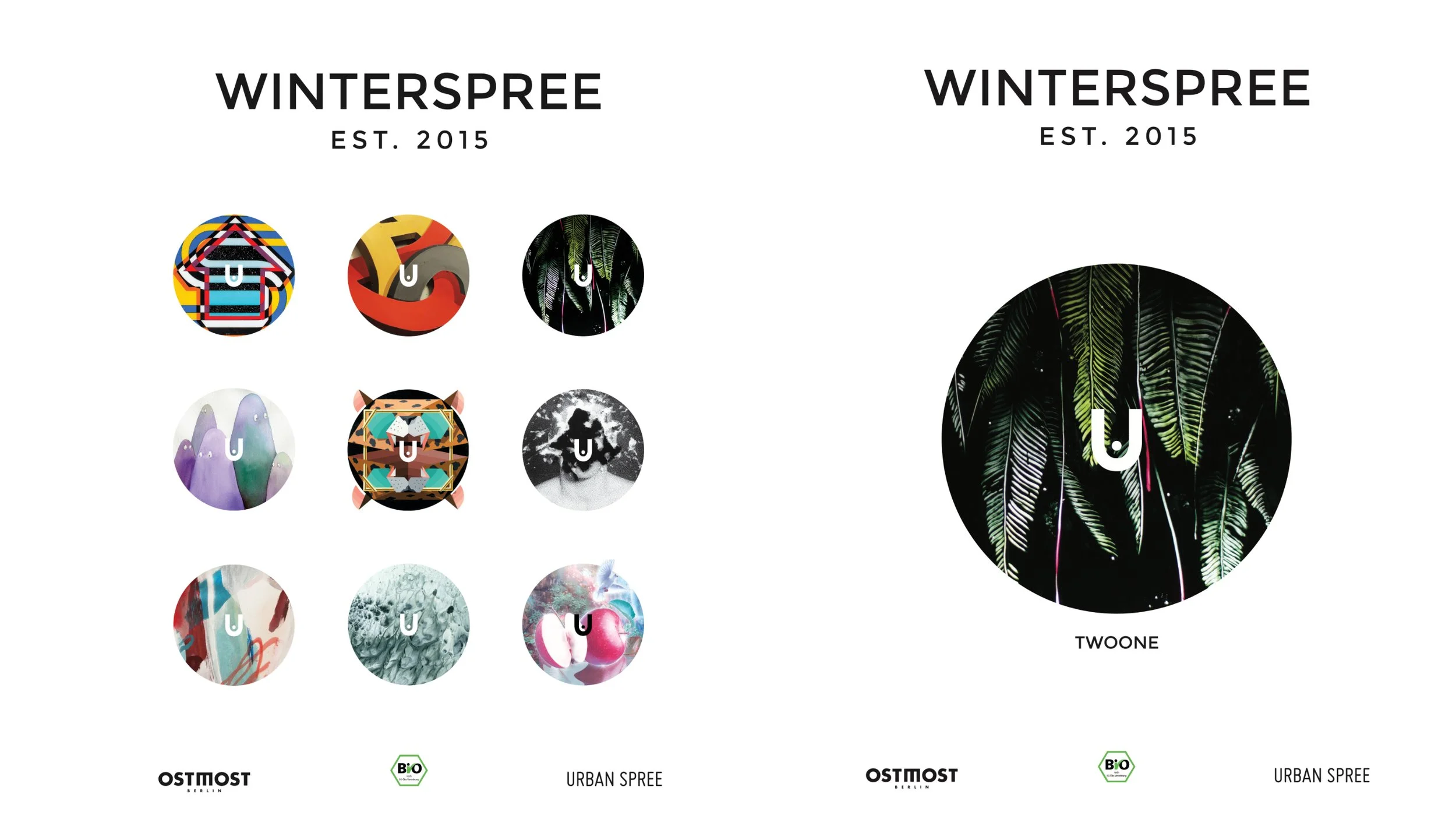  Apple Cider Liquor Label Design for Urban Spree. 