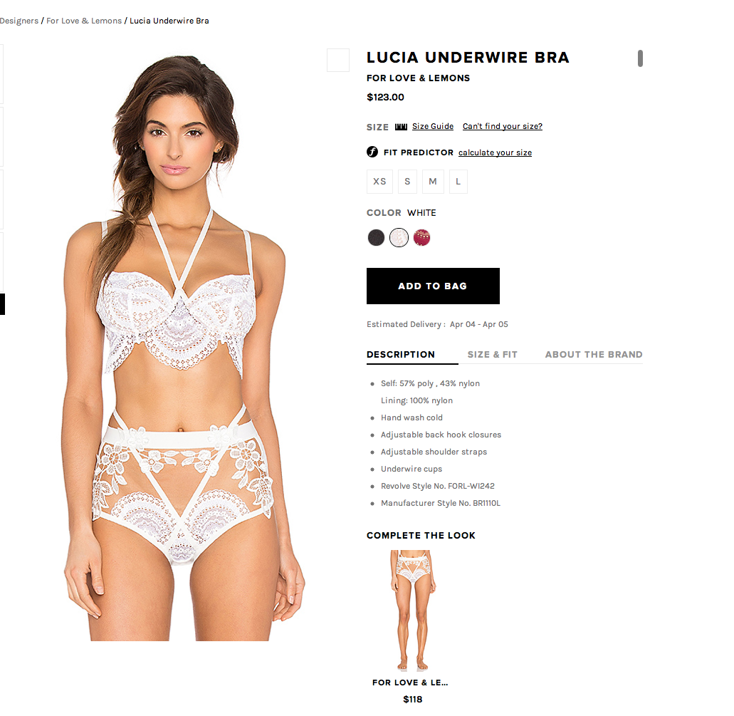 My new favorite high waisted panties from For Love and Lemons. They look so amazing on!