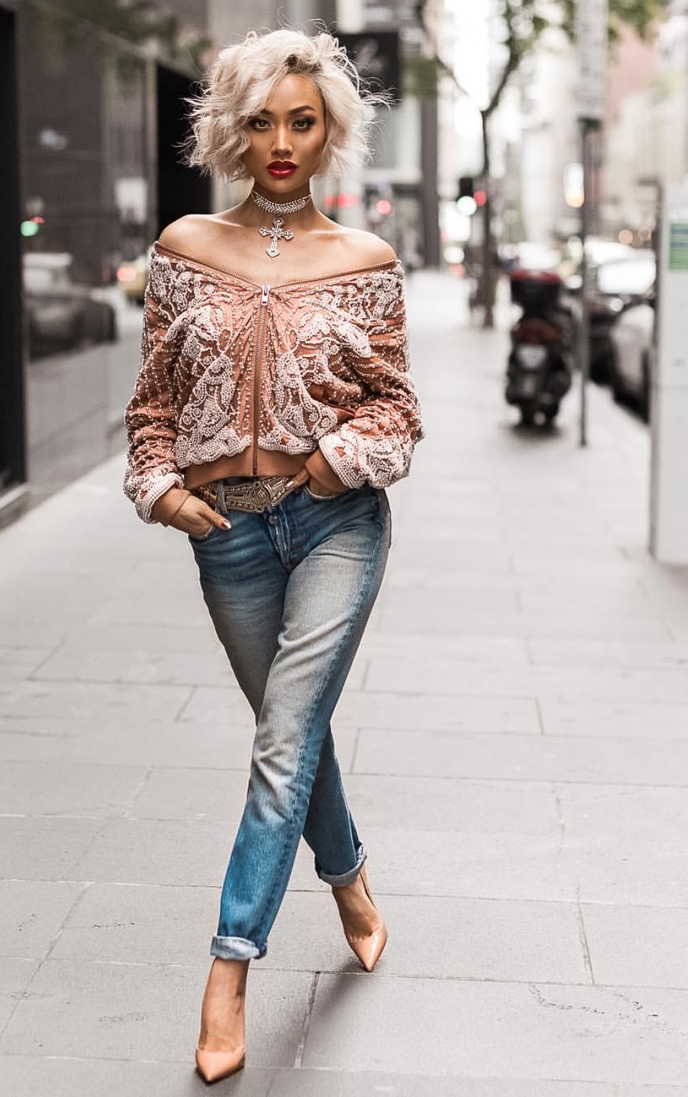 A pair of BoyFriend Jeans. See what I did right there. 