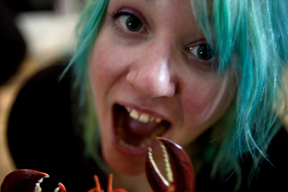 Jessica Clavin of Bleached Drunk Cooking with Brian for The Blind Blind Tiger Hour