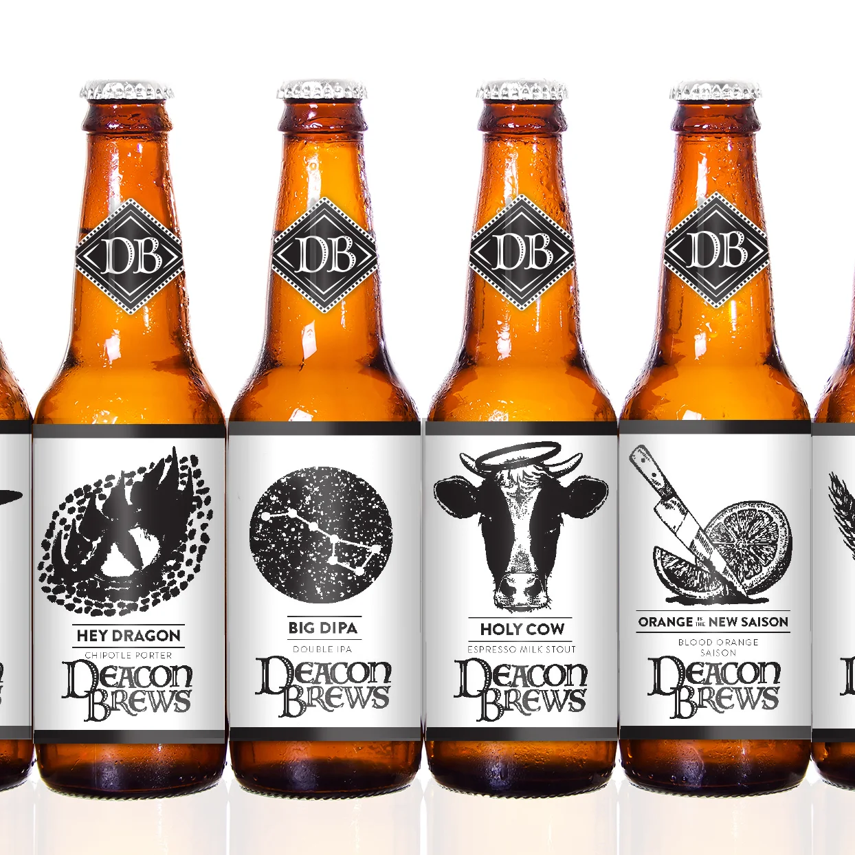 Deacon Brews Brand Identity