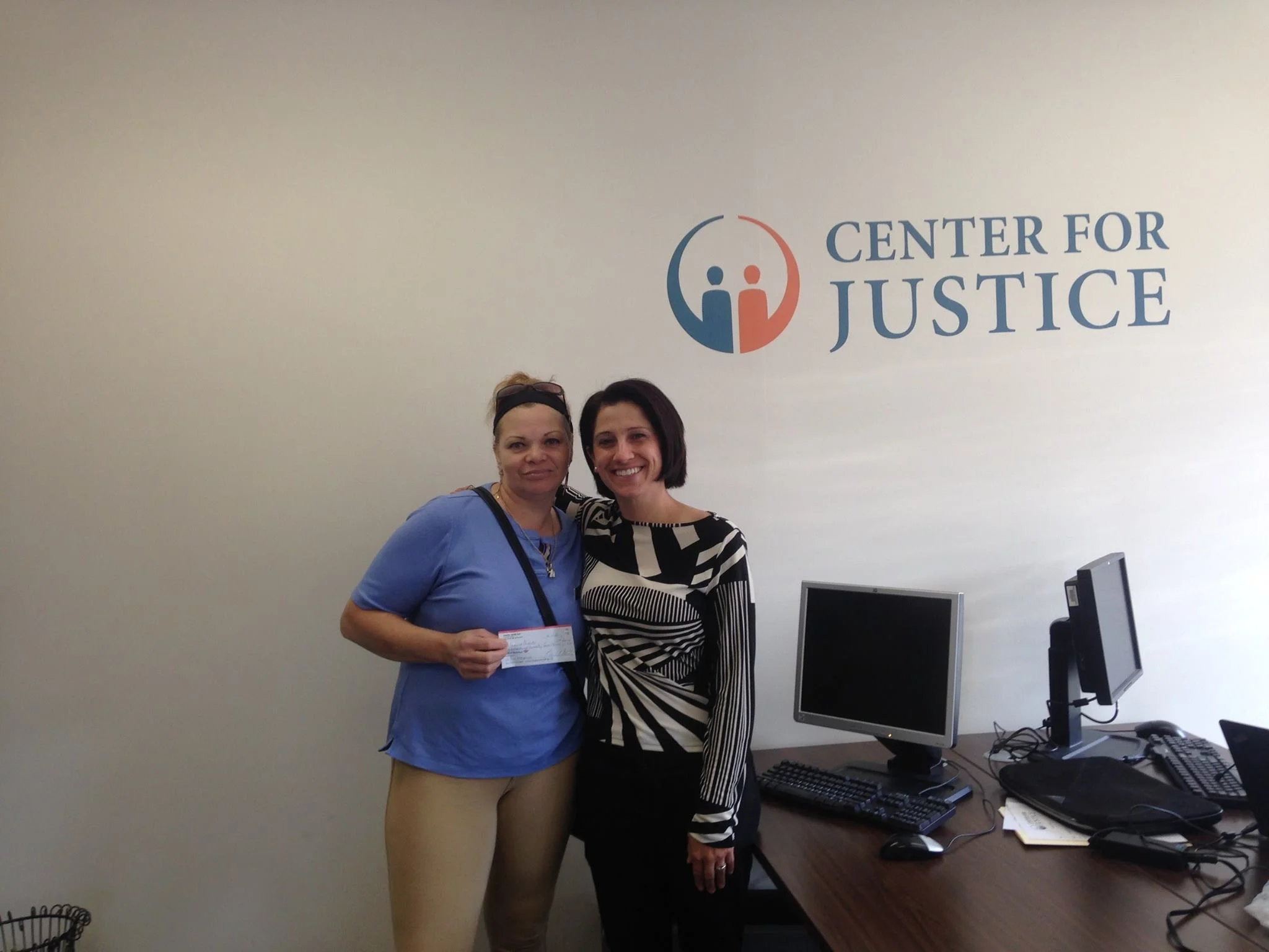 June 9, Collaboration  with Center for Justice