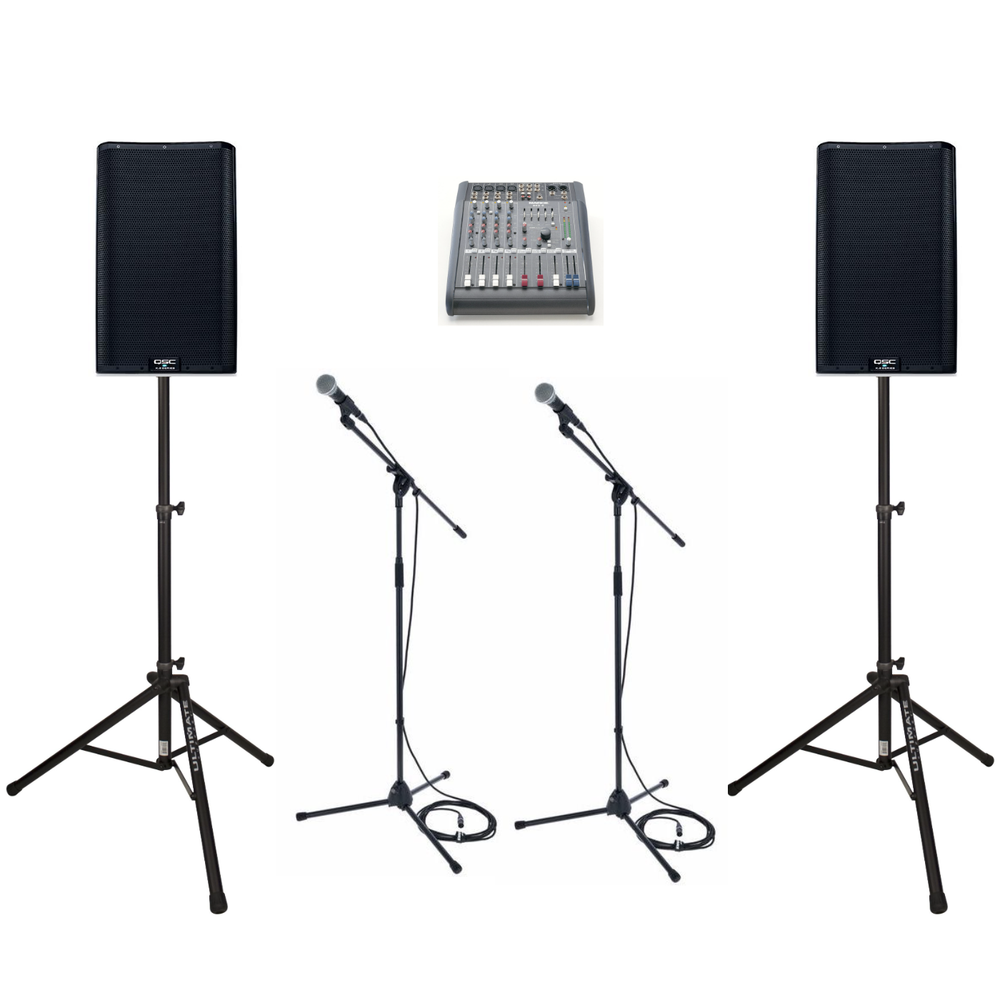 PA System Rental Packages — Rock and Roll San Diego