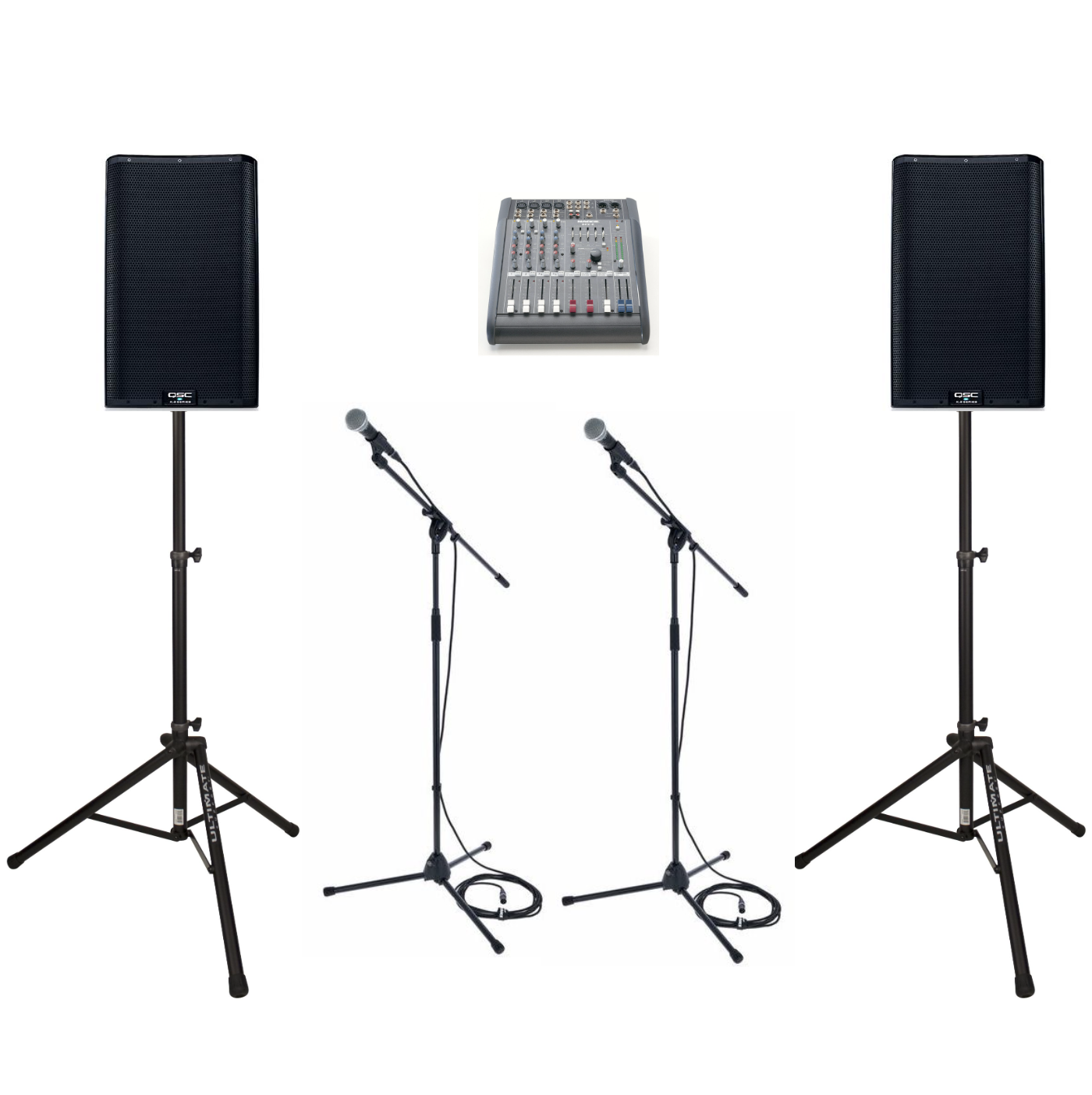 PA System Rental Packages — Rock and Roll San Diego Lighting Rentals