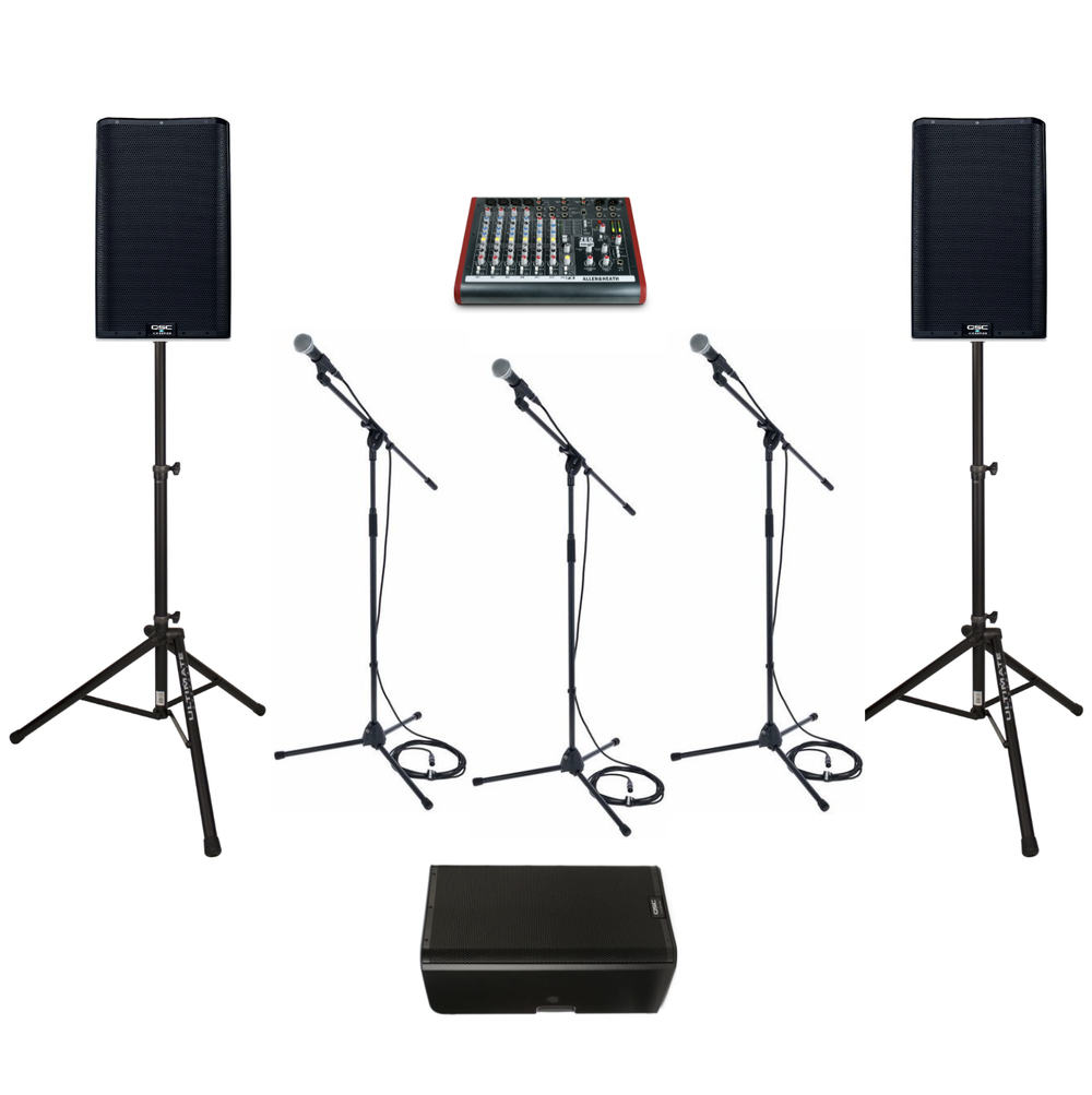 PA System Rental Packages — Rock and Roll San Diego