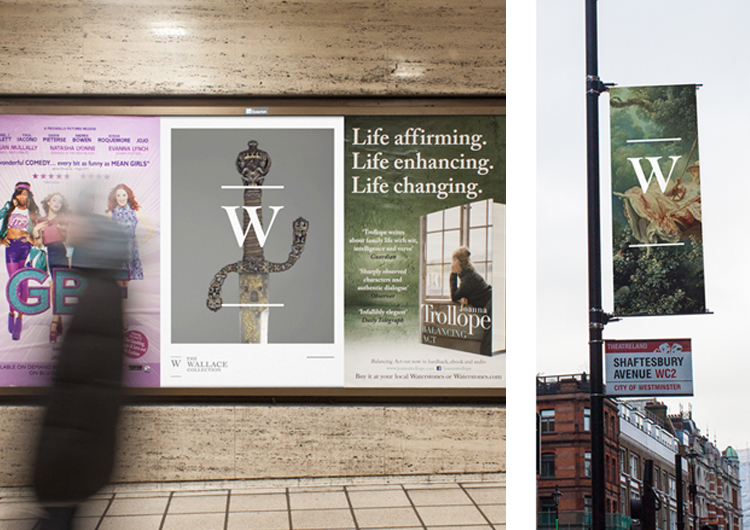 Poster and kakemono in situation
