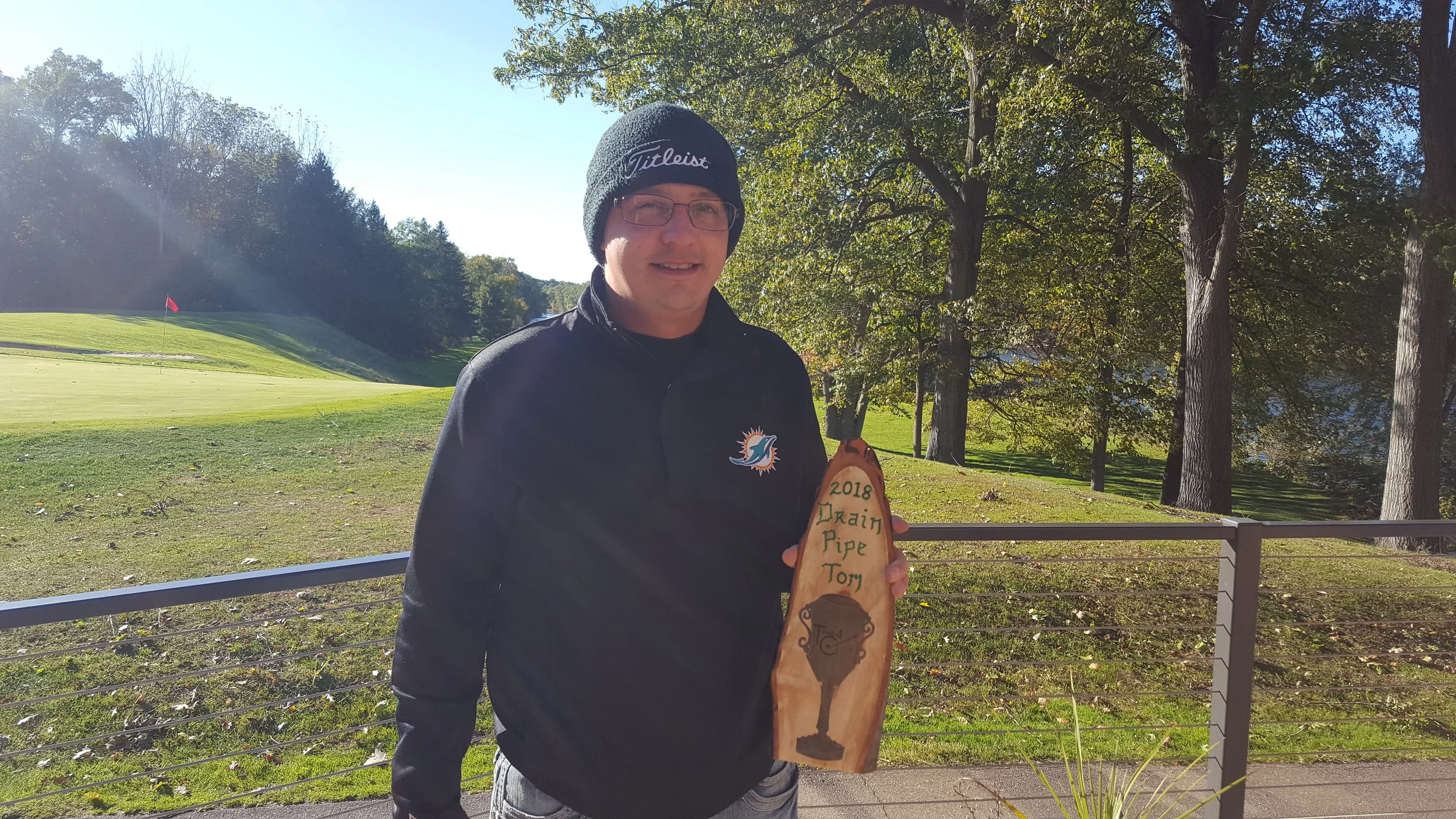 Tom's 4 Club 2018 - Drain Pipe Tom winner