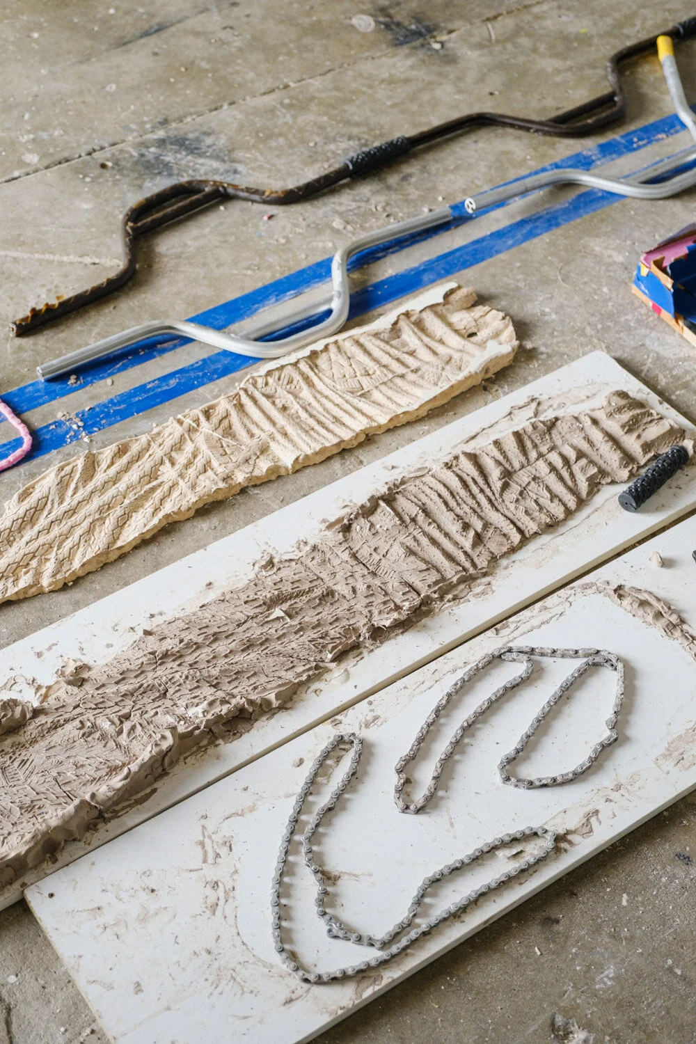 A Set of New Skills: Aluminium Casting was made as part of Metro Art’s project, The Mechanics of Adaption. Over a period of 8 weeks, 5 artists worked with students from the Sycamore School & Traction. These workshops used materials from decommis