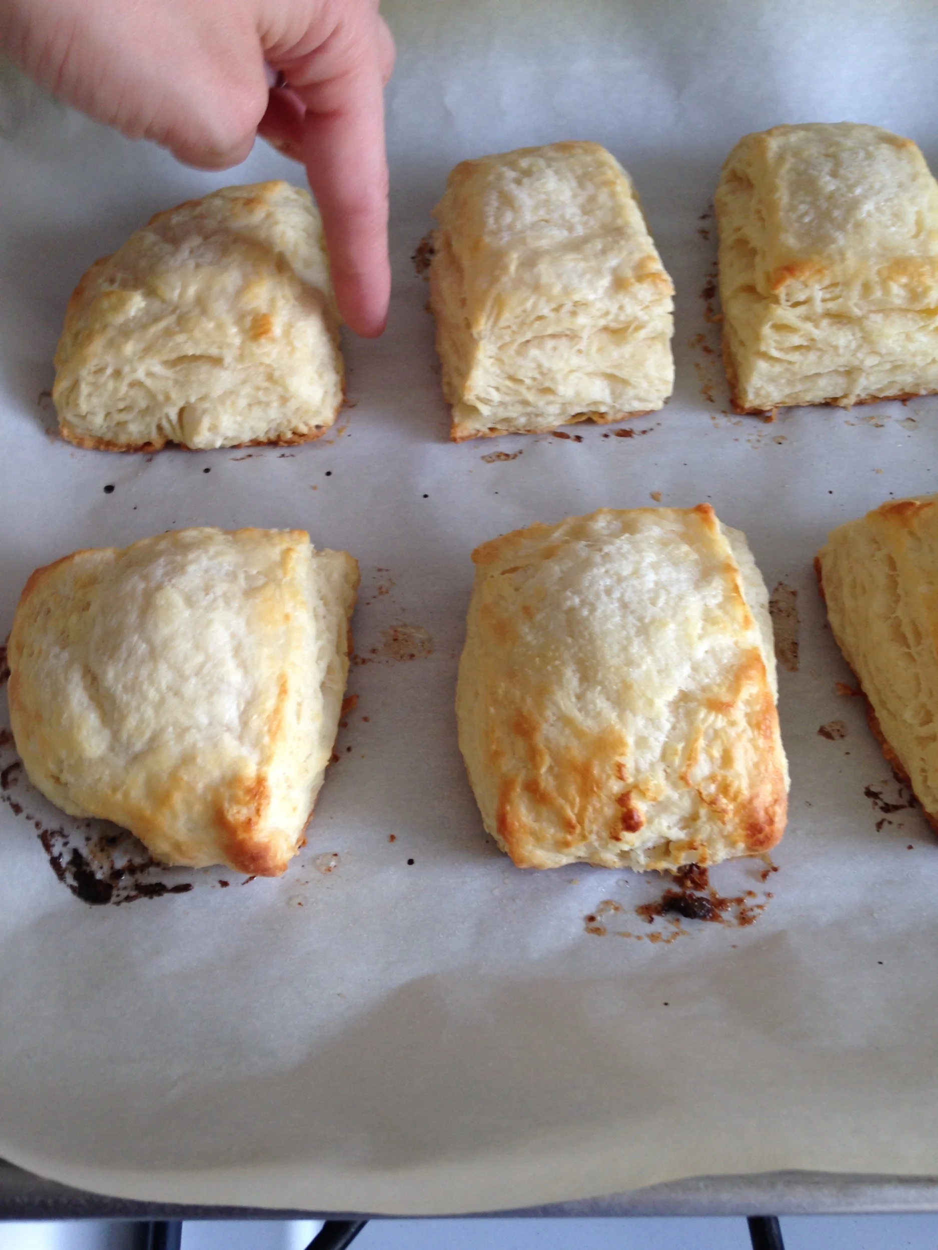 No longer able to get my favorite southern food around every corner I got to work learning how to bake delicious biscuits. Truth be told, Xan's the master of the biscuits now. It's his secret weapon. And I love it!