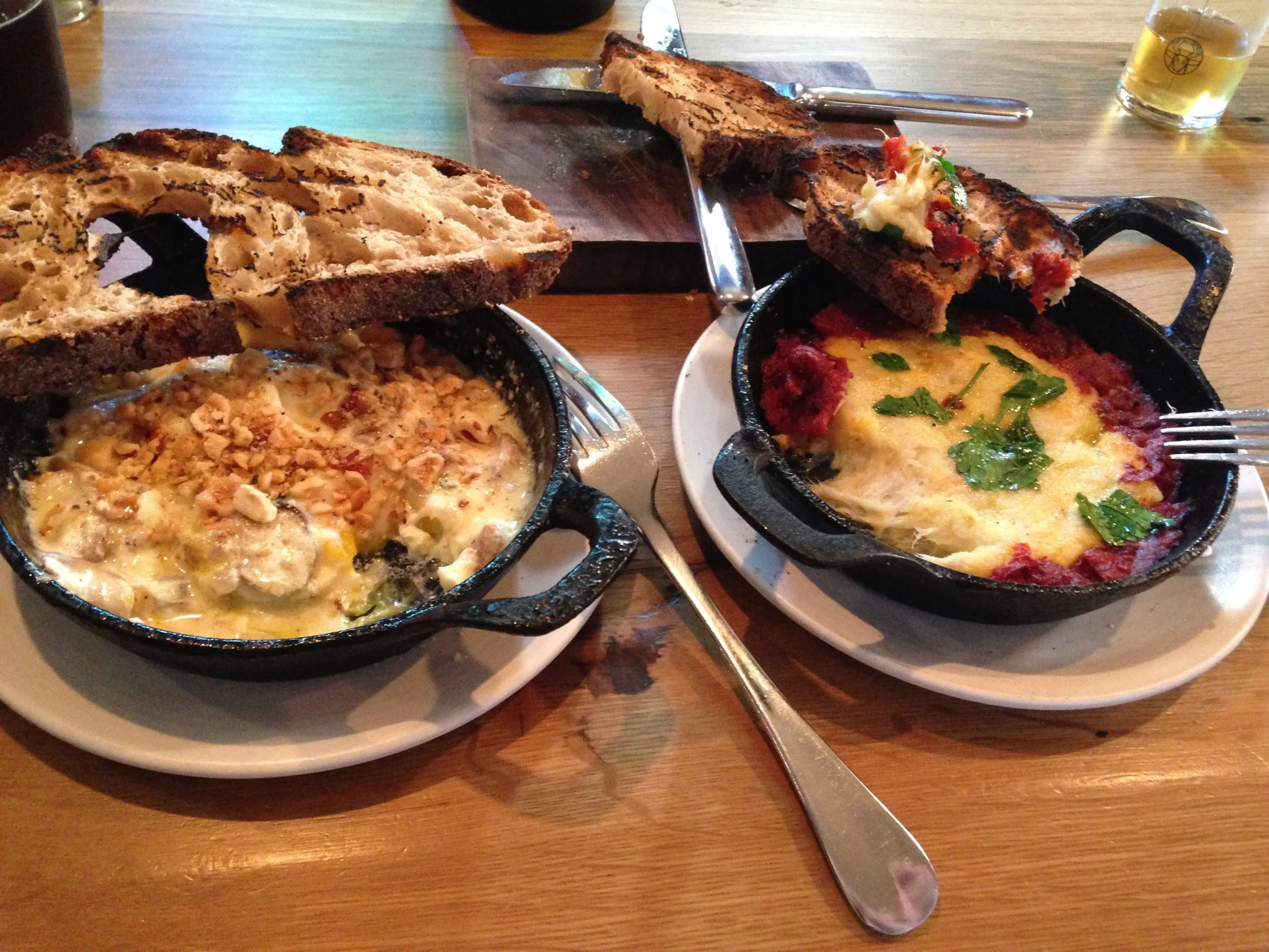 After exploring the coast we worked up and appetite and stopped for brunch and brew at Mill Valley Beer Works. Highly recommend it - good food, solid beer, and nice interiors. My personal trifecta. 