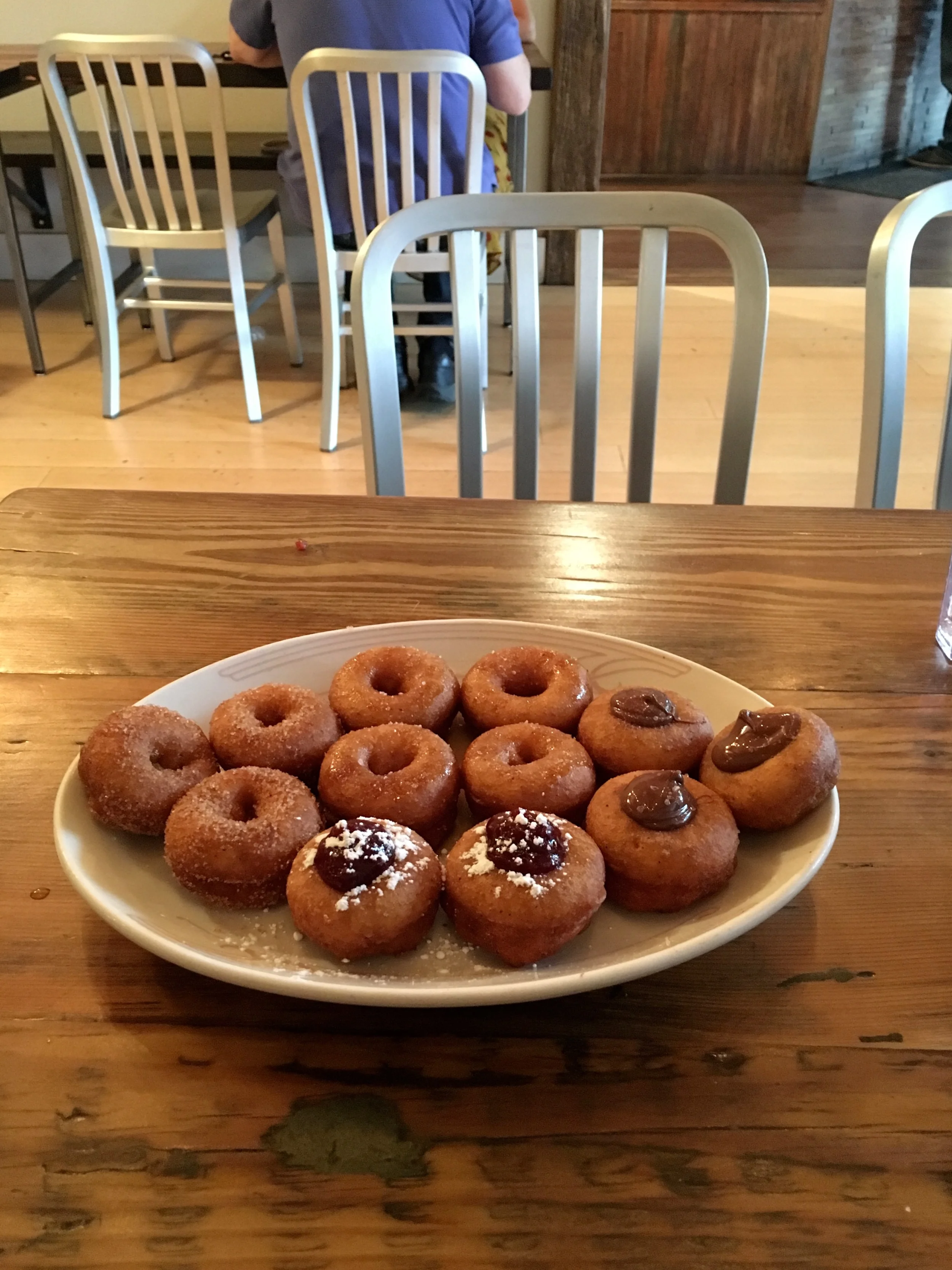 Donut's at Pip's in Portland.