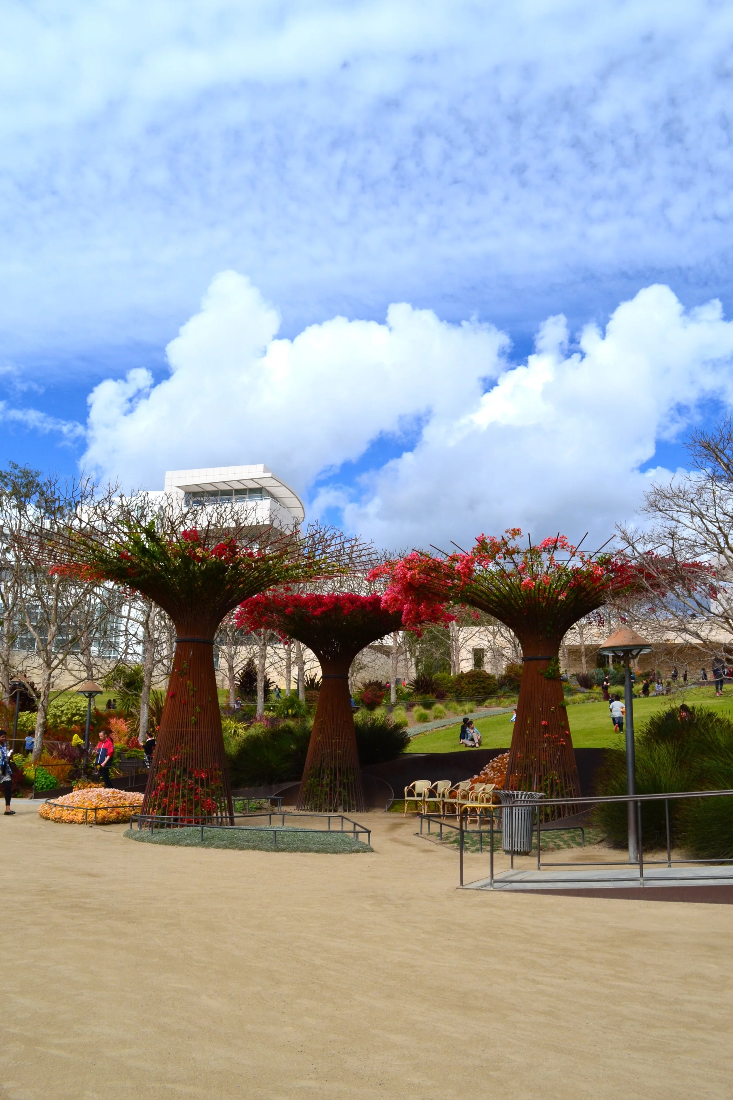 The grounds at the Getty are stunning, and you can go for free (you just have to pay for parking).