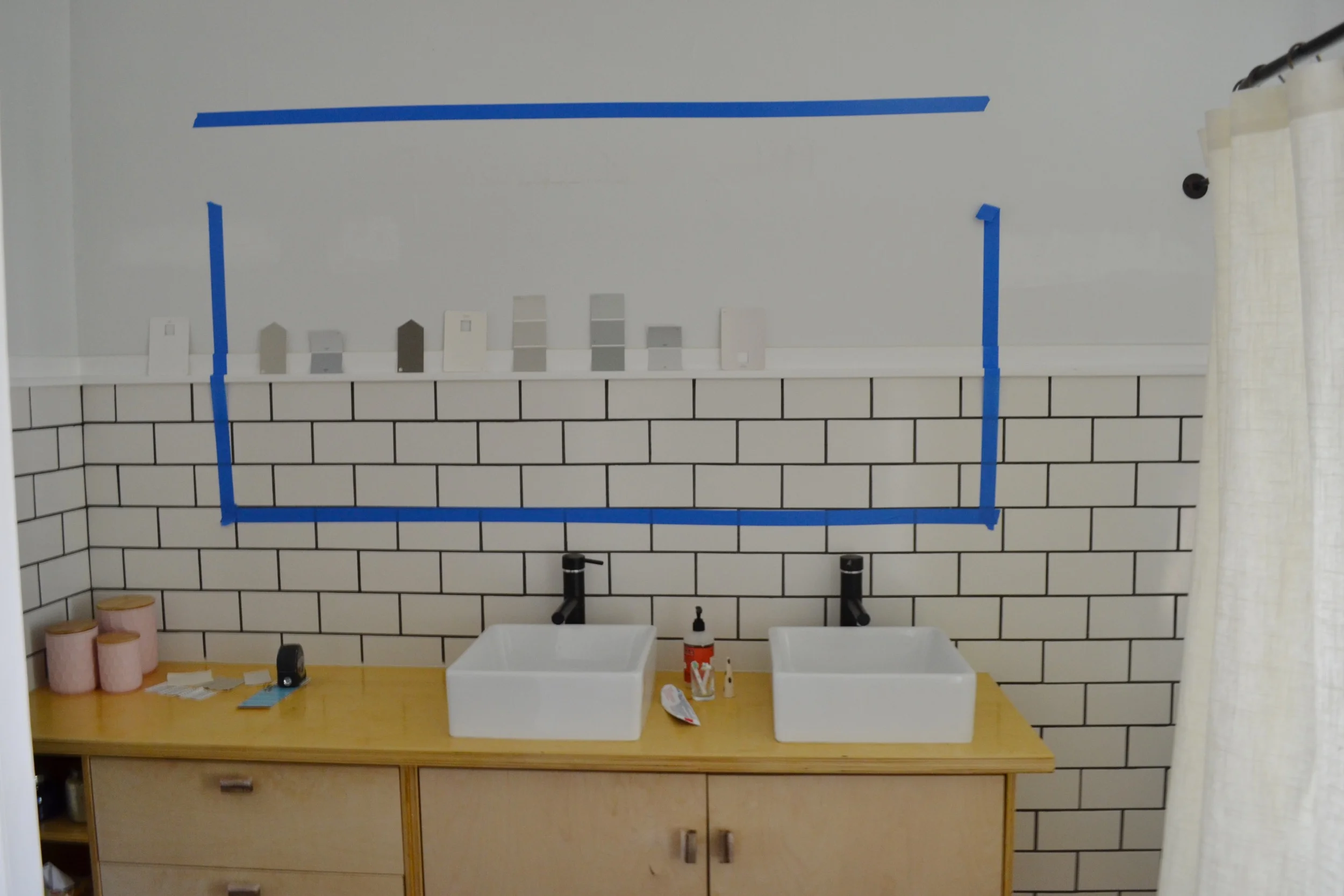 A Wall Mounted Bathroom Towel Hook Idea — The White Apartment