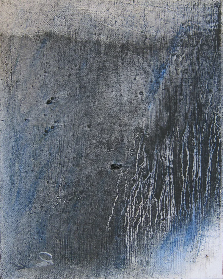 follow the money, 10 x 8 in, oil on linen. Painting by Reinhold Schwenk.