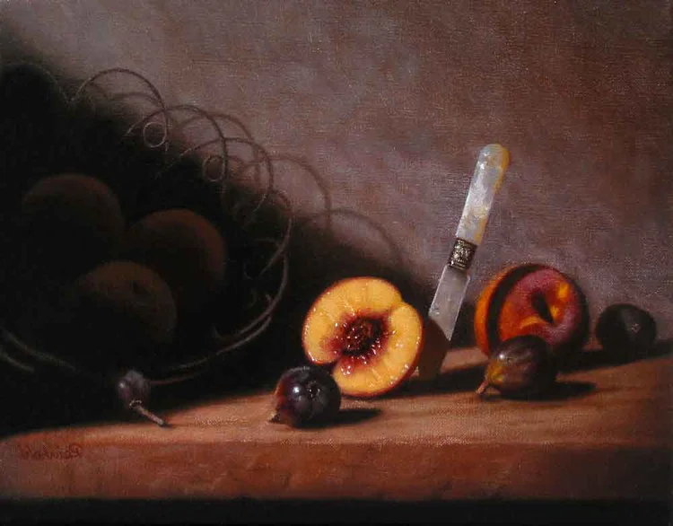 eros, 11 x 14 in, oil on linen. Painting by Reinhold Schwenk.