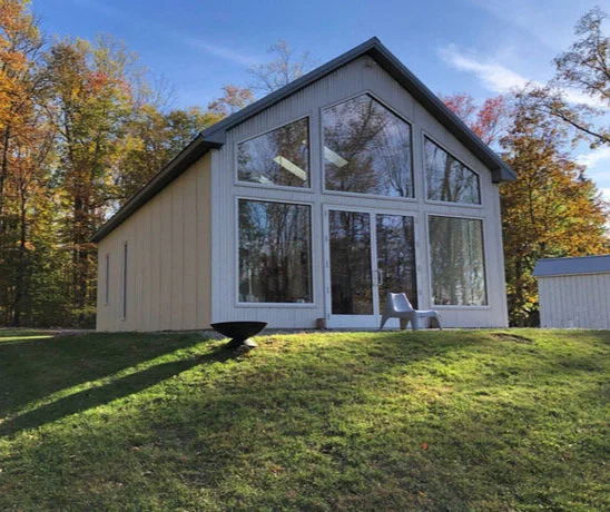 The studio Reinhold designed and built in 2018