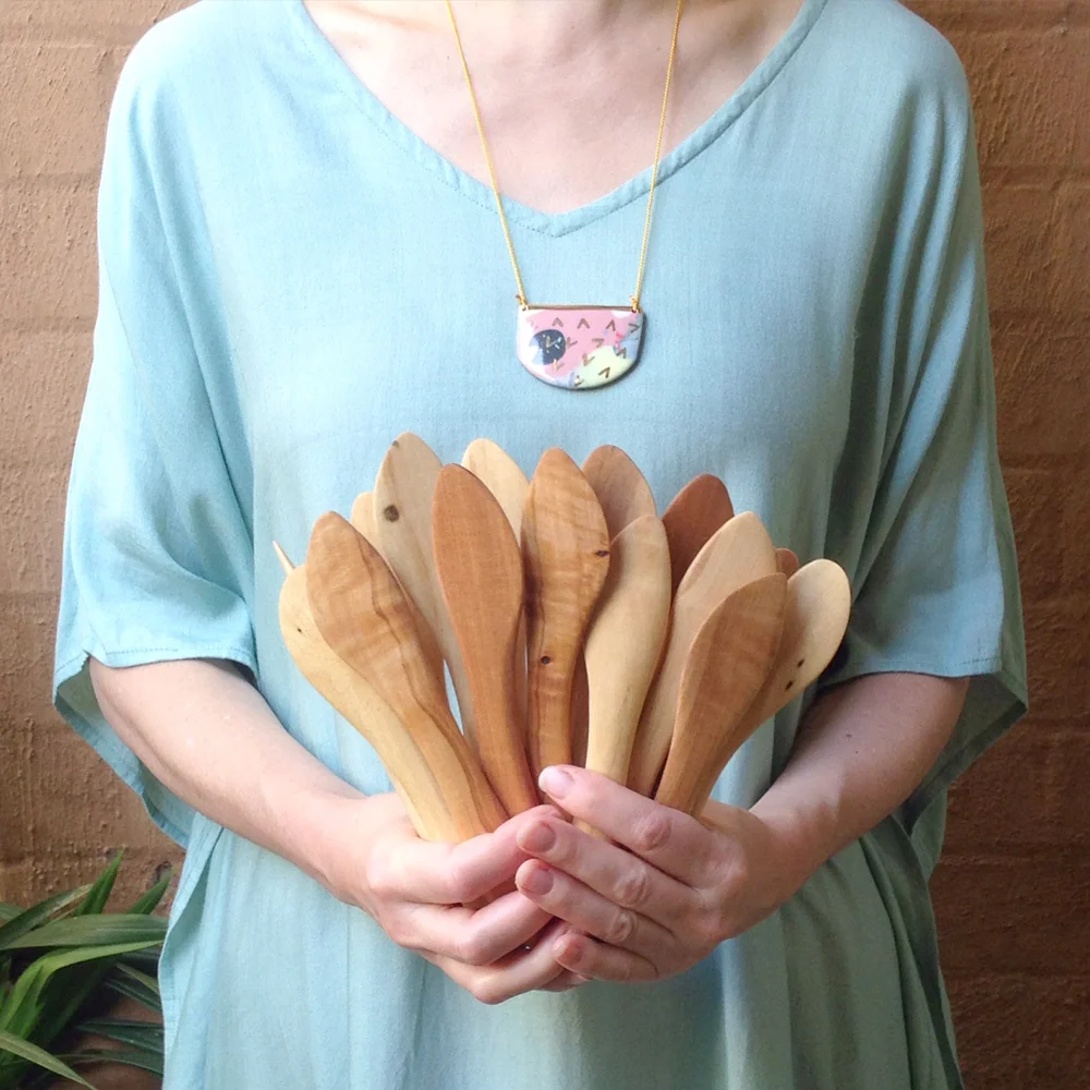 handcarved reclaimed birch made in melbourne