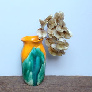 elnaz nourizadeh handmade ceramic vase falling for florin