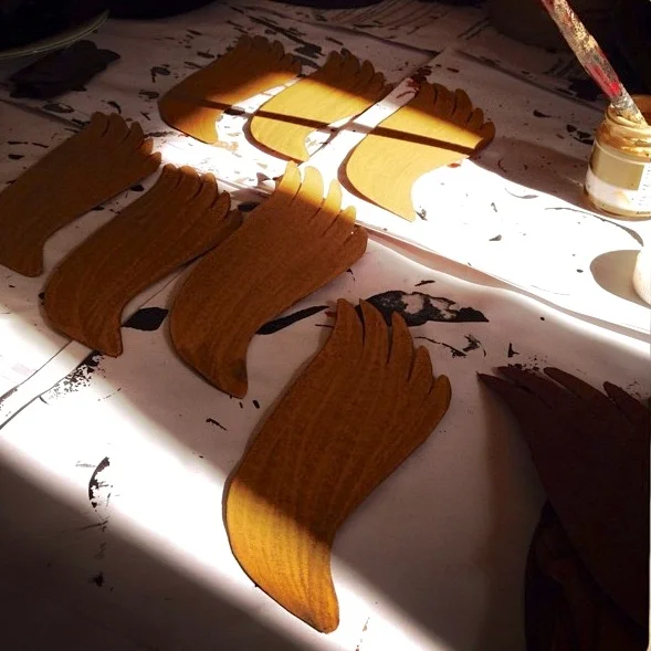 benconservato handmade paper thylacine falling for florin