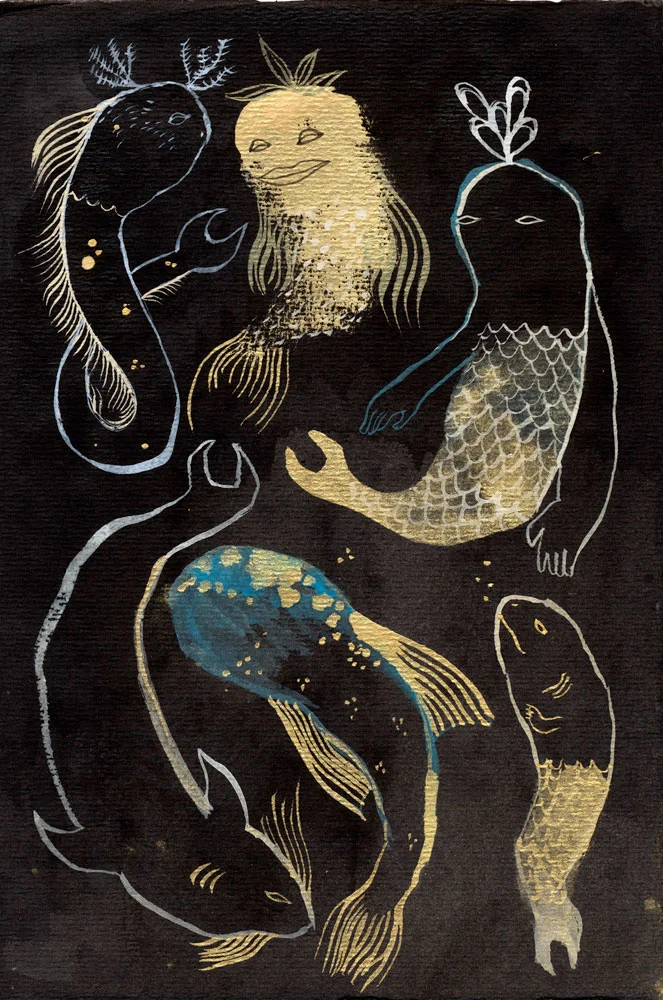 benconservato gouche ink illustrations emma kidd