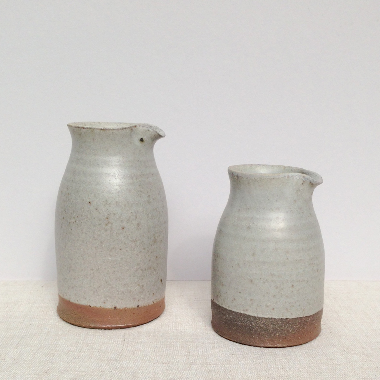 lene jakobsen handmade ceramic jug falling for florin