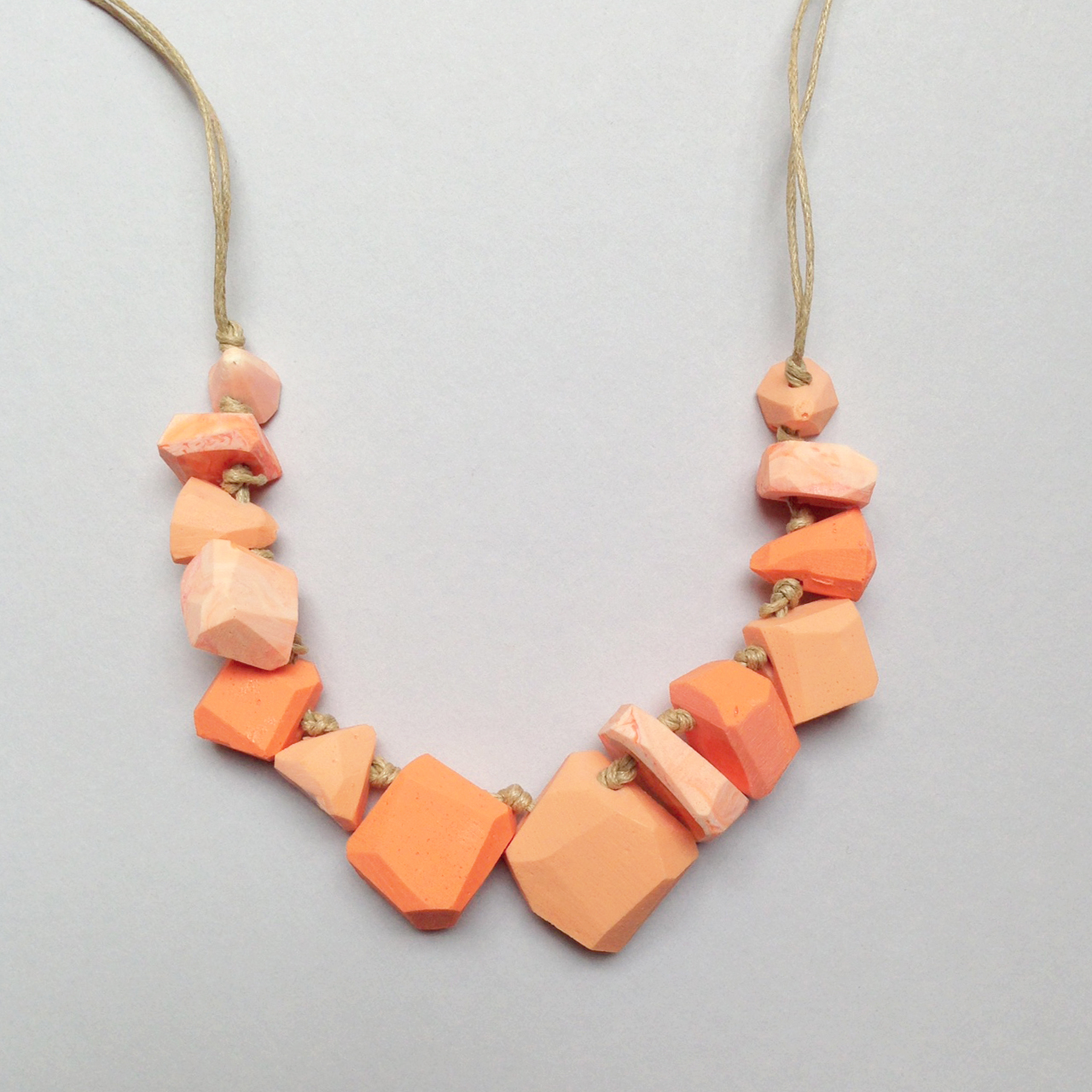 erica sandgren handmade resin necklace falling for florin