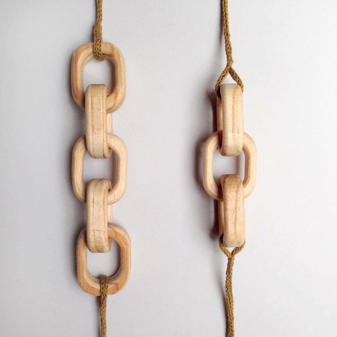 erica sandgren handmade timber necklace falling for florin