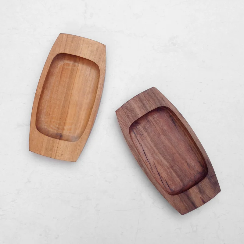 handcarved reclaimed timber butter dish falling for florin