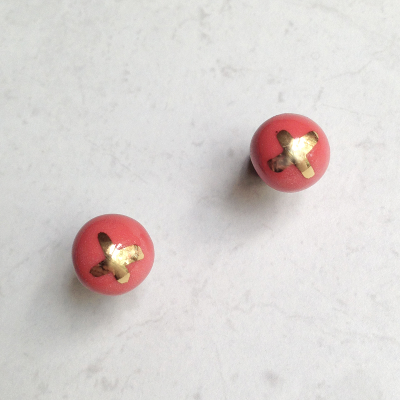 handmade ruby pilven earrings falling for florin