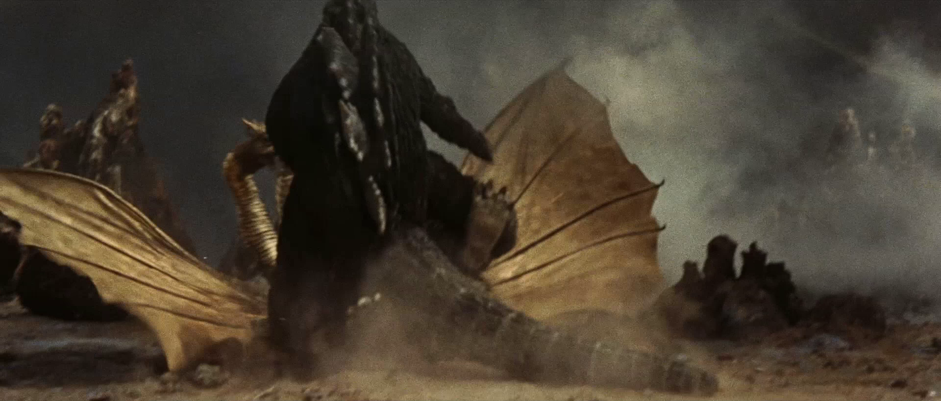 This happens almost 50 minutes into the movie.