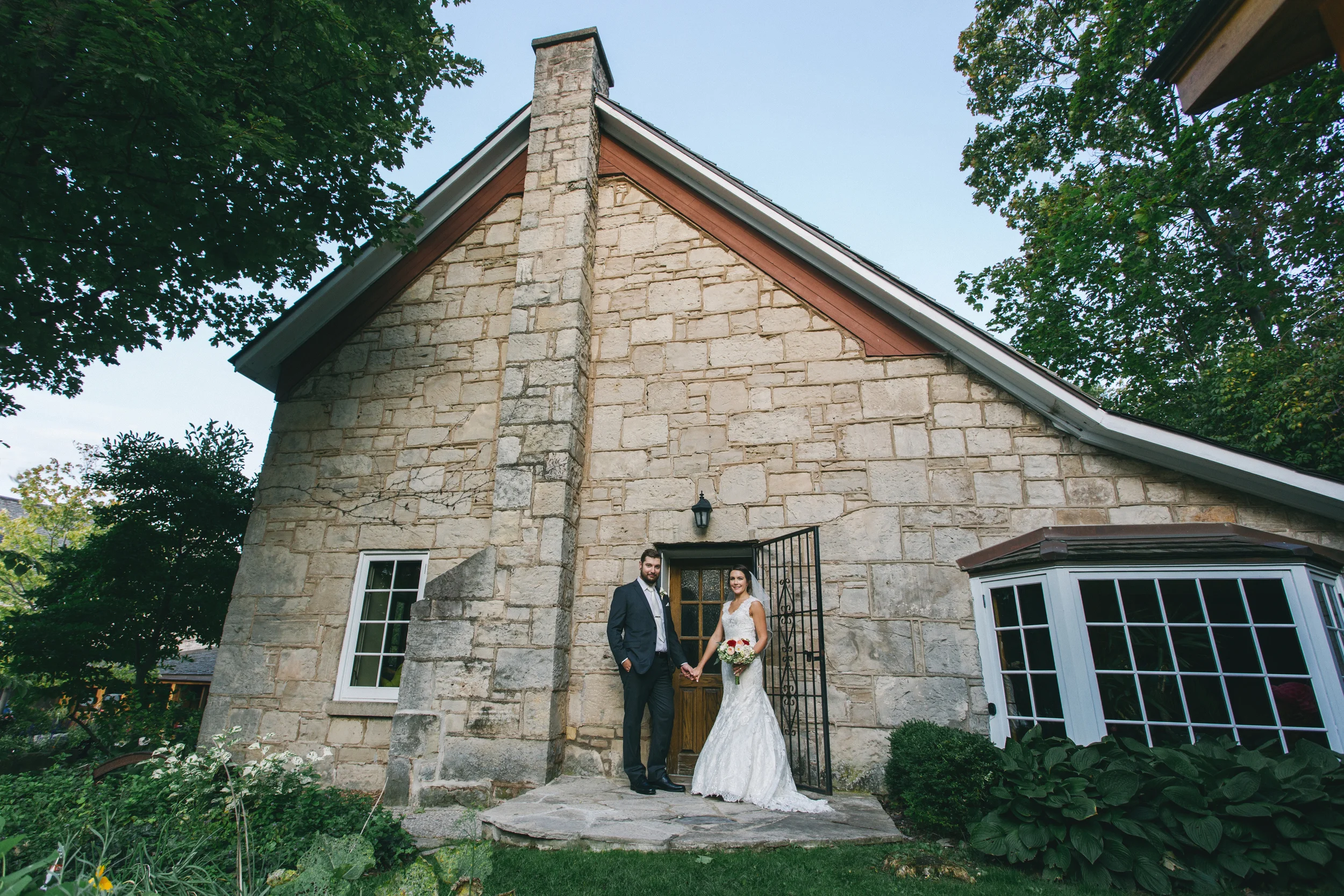 Ancaster Mill Wedding: Ashley and Peter 