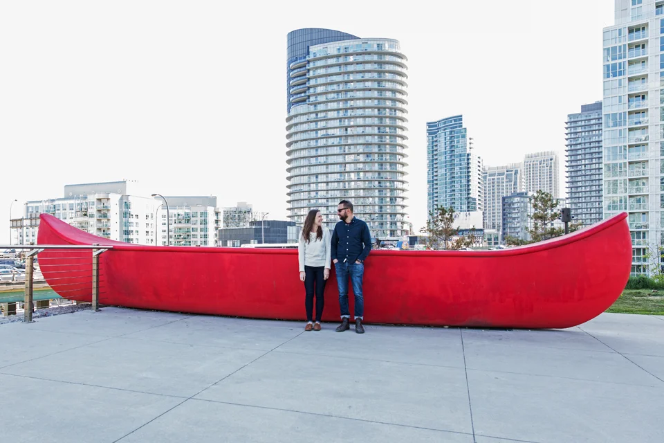 Toronto Engagement Session: Jessica + Joshua