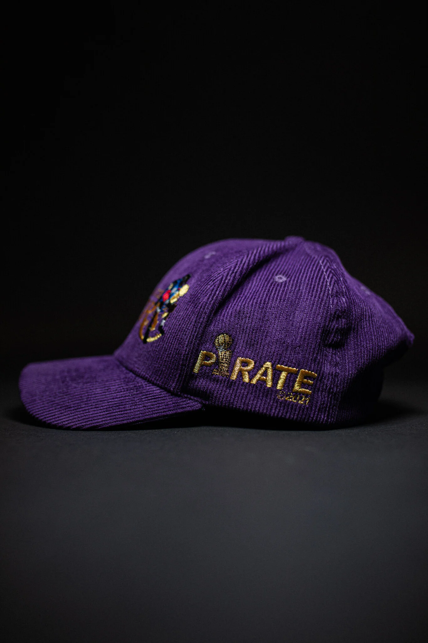 Road Game Corduroy Lakers Champion Hat 