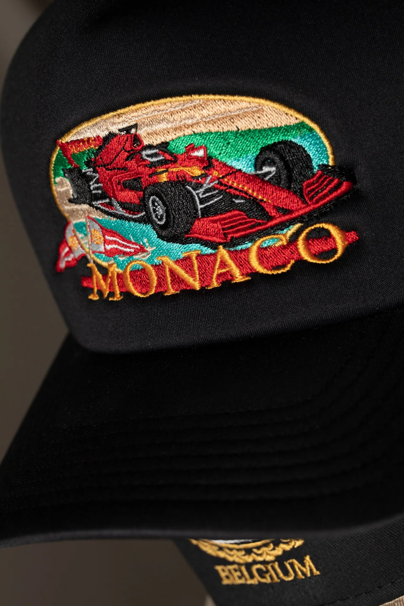 Pirate Monaco Racing Trucker Hat (Black) — PIRATE WORLDWIDE