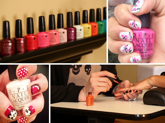 manicures & pedicures