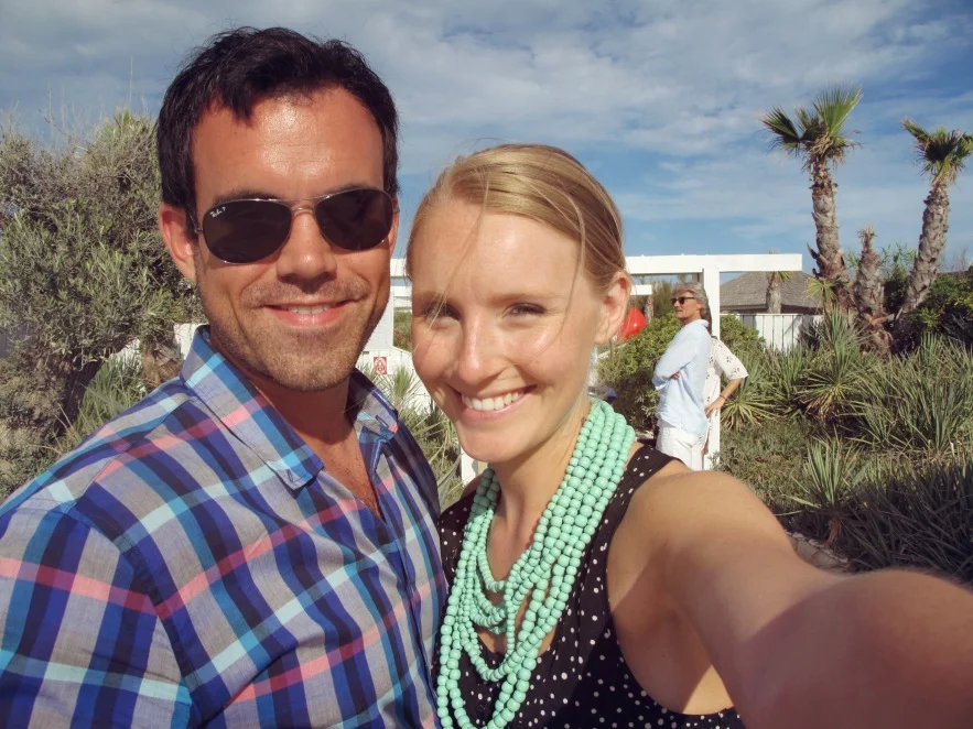 St Tropez_Bagatelle_ reu and Im selfie.JPG