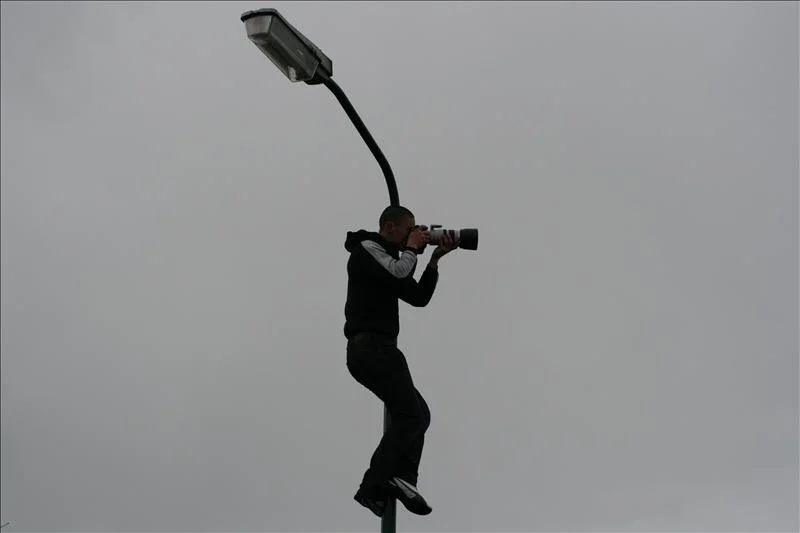 Everything for a great shot.