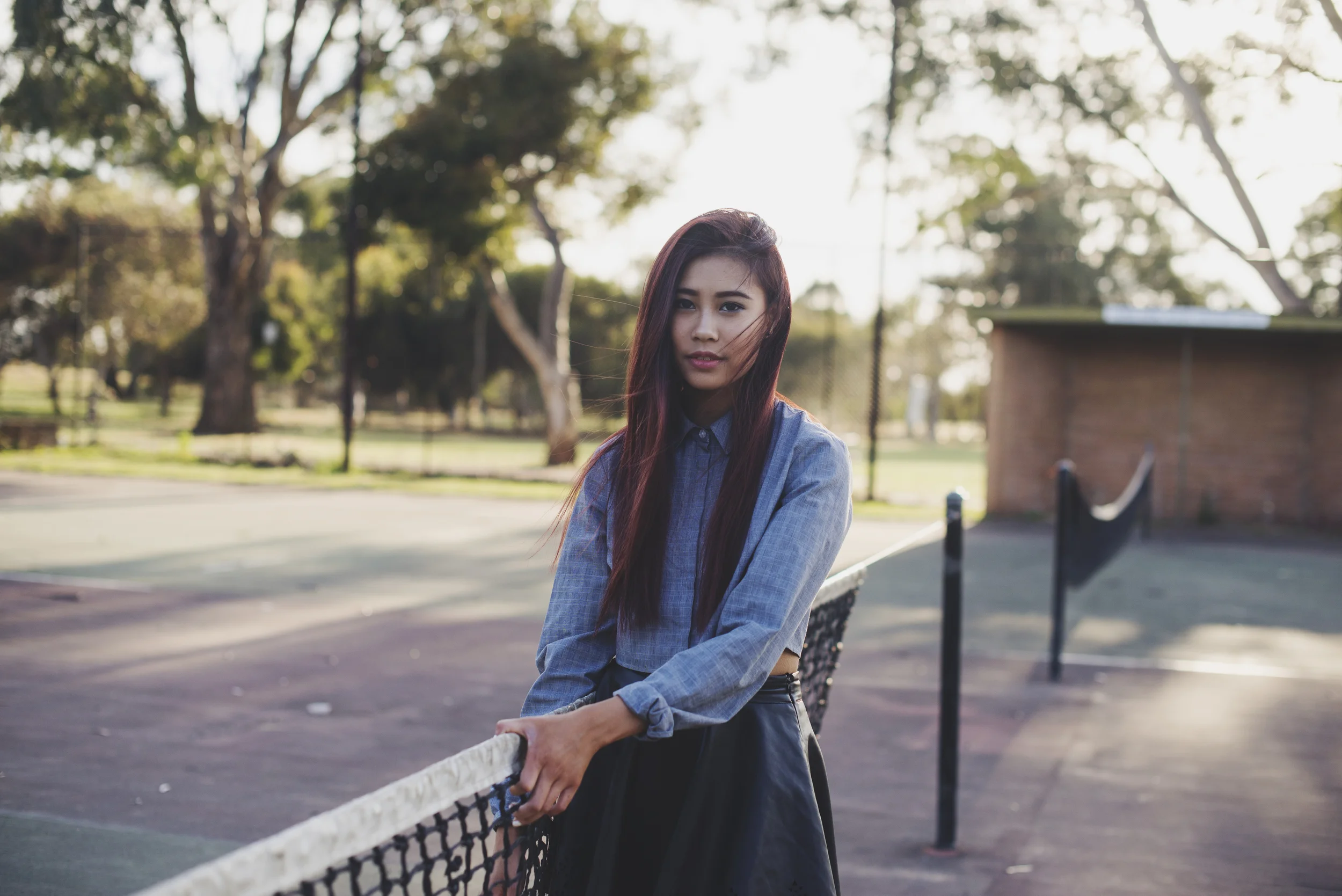 LET'S GO DOWN TO THE TENNIS COURT